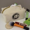 'Badger in a Den ' Canvas Wash Bag/Makeup Case (CS00042522)