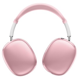 Youtec Compatible with AirPods Max, Clear Soft TPU Skin Anti-Scratch, Ear Pad Case Cover/Ear Cups Cover/Headband Cover for AirPods Max Headphones,Pink