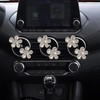 Daisy Air Vent Clips, 3 Pcs Cute Flower Crystal Rhinestone
