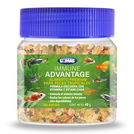 Lomas Hojuelas para Peces Tropicales Inmmune Advantange con 40 Gramos