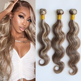 Aprilhair- Materia prima: 100% cabello humano sin procesar, tejido de cabello humano virgen brasileño de grado 8A