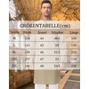 LVCBL Kaftan Men's Muslim Robe Neck Long Sleeve Kaftan Button