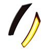 GTINTHEBOX Smoked Lens Amber LED Front Side Marker Lamps Compatible