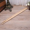 Lily Brown Wood Drumsticks 2pcs Wooden Tip Kids Students Beginners