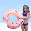 GotGala 2 Pack Donut Pool Floats for Kids, Inflatable Swim