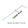 300x60mm Guide Rail Clamp Chrome Molybdenum Steel Bar Fixture Woodworking