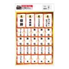 Tabata GV0734 Golf Competition Seal, Ranking Seal, For Golf Competitions,