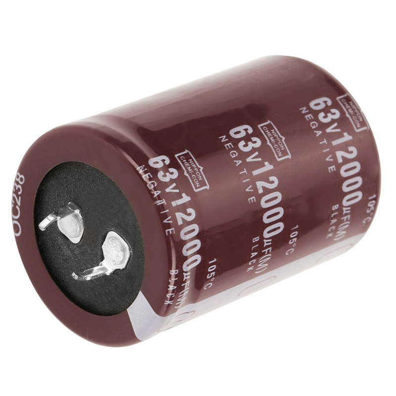 2pcs Audio 63V 12000uf Filter HIFI Electrolytic Capacitor 35*50mm for