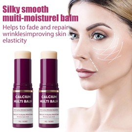 Cemenrete Calcium Multi Fragrance Cream Collagen Moisturizing Stick, Intensive Moisturizing Cream, Moisturizing, Firming Skin, Suitable for Eyes, Neck, and Face (2 sticks)