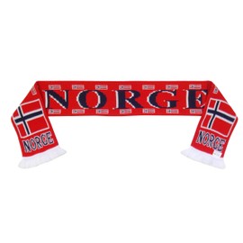 Norway Norge Football Scarf