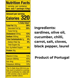 NURI Portuguese Sardines in Spiced Olive Oil - 4 Pack - (4.4 oz cans)