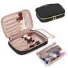 Yarwo Travel Makeup Brush Bag, Portable Organiser for Makeup Brush(up