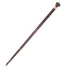 Elderly Wenge Walking Stick Elegant Ergonomic Detachable Round Grip Walking