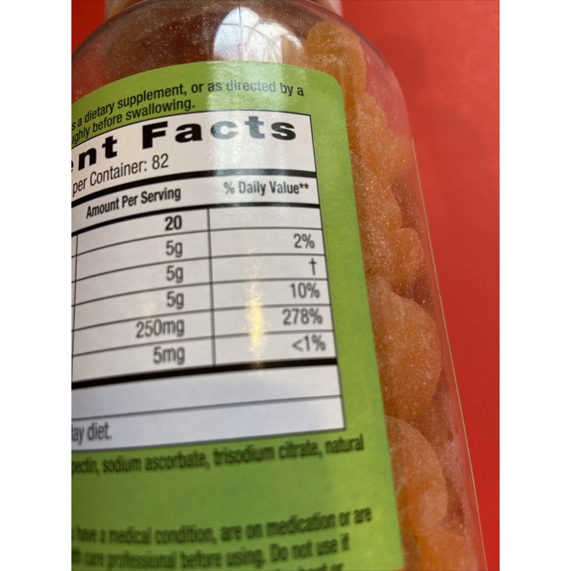 Welby VITAMIN C DELICIOUS ORANGE 🍊 GUMMIES / 164 Count
