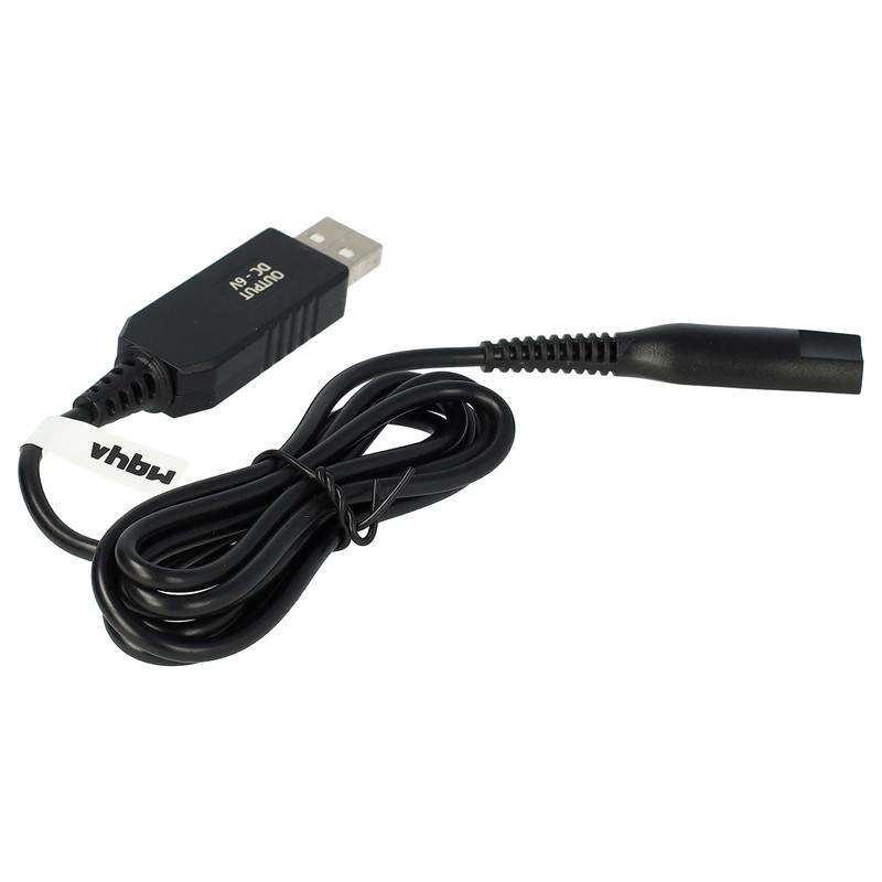 vhbw Charging Cable Compatible with Braun CruZer 6 BT5010, BT5050,