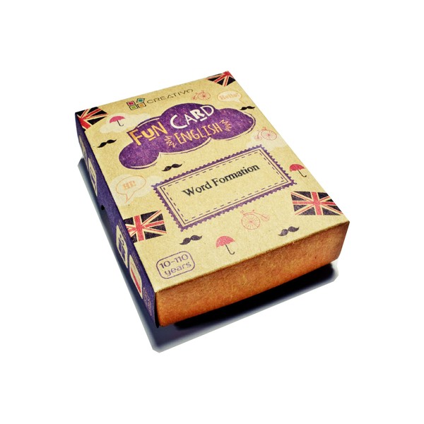 Fun Card English Word Formation (Grammar and Vocabulary Flashcards +