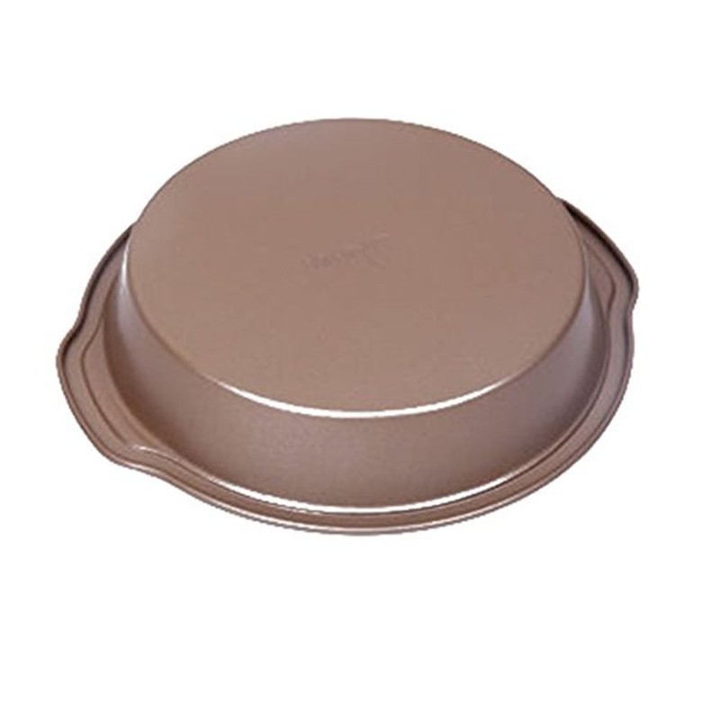 9" Pizza Pan Plate Round Tray Carbon Steel Bakeware Baking