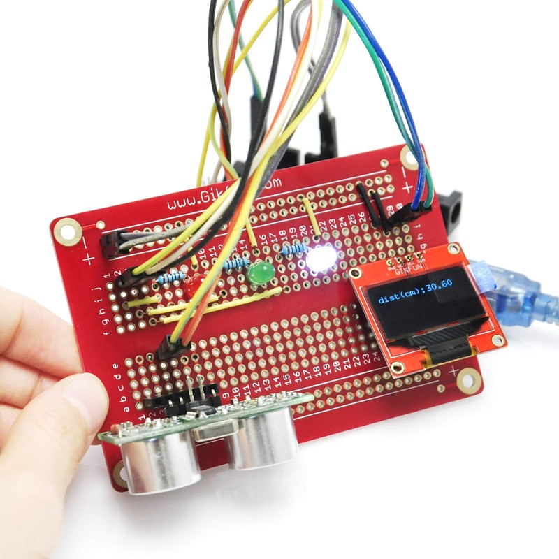 Esooho Gikfun 0.96' 7Pin SPI OLED Display Module for Arduino