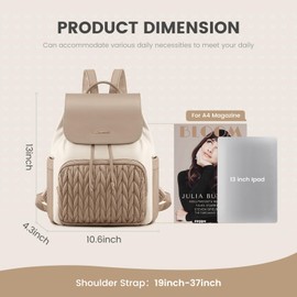 LOVEVOOK Mini Backpack for Women,Small Backpack Purse for Travel Work Cute Backpack Daypack With Anti-theft Pocket Mini Bag for Daily College Shopping