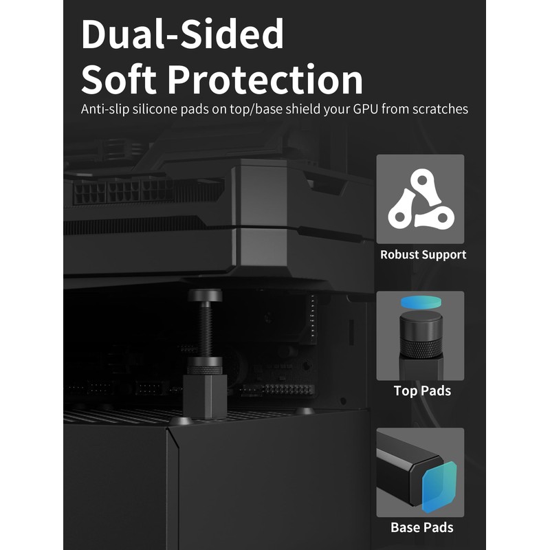 Graphics Card GPU Brace Support, Video Card Sag Holder Bracket,