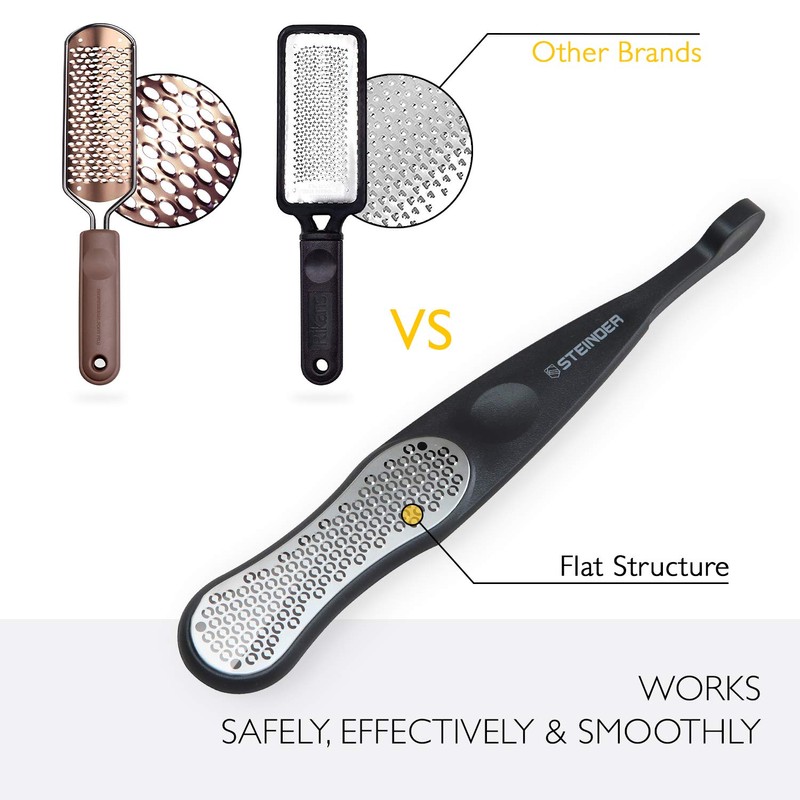 Steinder Foot File Exfoliating Remover, Heel, Exfoliating Shaving, Micro Cutter,
