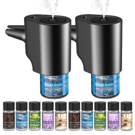 Smart Car Air Freshener with 10 Refills and 5 Scents