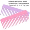 SJLCYZS Wide Tooth and Large Detangling Comb Set for Long,