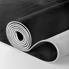 Auto Suede Headliner Fabric Material with Foam Backing, 54" L × 60" W Automotive Interior Roof Replacement Upholstery Fabric for Car Truck SUV RV Boat, Home Repair DIY