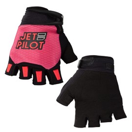 Jetpilot Hold Fast Short Finger PWC Gloves - High-Intensity Water Sports: Jet Skiing, Kayaking, Windsurfing, Kiteboarding, Sailing, Diving, Stand Up Paddle Boarding, Personal Water Craft