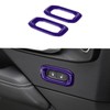 VXZLRR Inner Door Lock Switch Button Bezel Trim Cover Compatible
