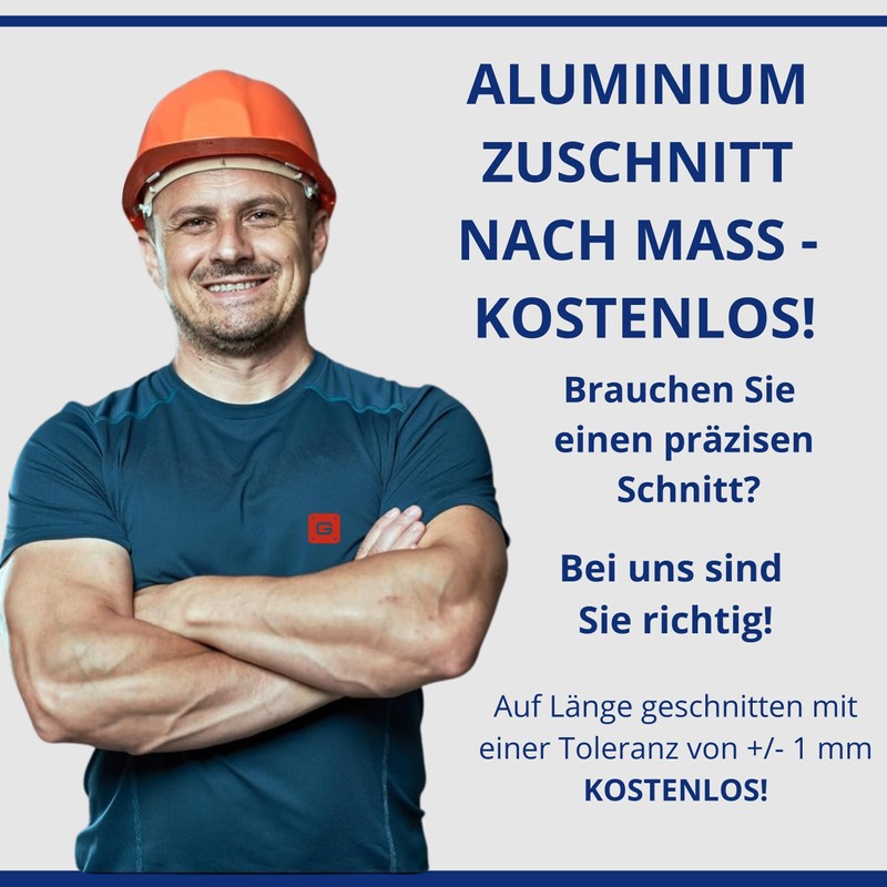GAL-INDUSTRIAL Aluminium U Profile 20 x 20 x 20 x