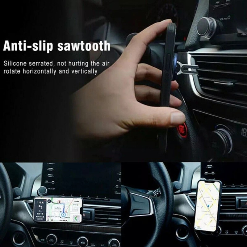 Universo en Linea Soporte Anillo Sujetador Dedo Carro Celular Metálico
