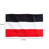 Runesol German Empire Flag, 91x152cm, 3ft x 5ft, 4 Grommets,
