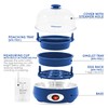 Elite Gourmet EGC007CBL# Rapid Egg Cooker, 7 Easy-To-Peel, Hard, Medium,