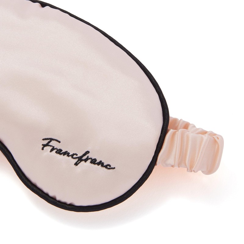 Francfranc Silk Eye Mask Pink
