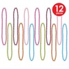 Beistle Small Bead Necklaces, Bright