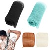 4 Pcs African Exfoliating Net Sponge, 31.5 Inch Long Exfoliating
