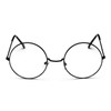 Carocak Round Glasses, Metal, Popular, Preventive, Fashionable, Classic, Driving Glasses,