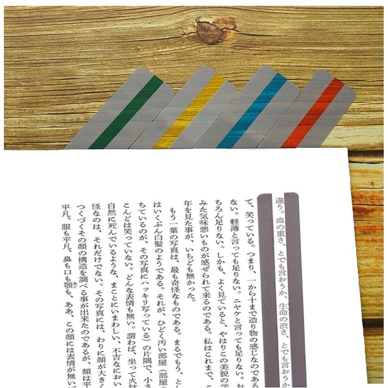 YFFSFDC Reading Guide Bookmark Set of 8 (8 Colors) Reading
