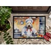 Caroline's Treasures DAC6274MAT Komondor The Chef Doormat Front Door Mat