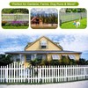 2 Pcs Fence Post Repair Kit, Heavy Duty Fence Post