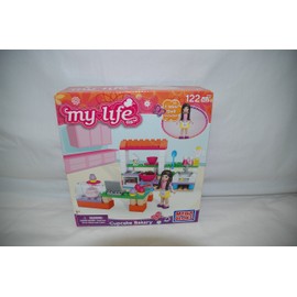 My Life As Cupcake Bakery Mega Blocks Building Set