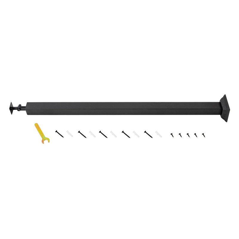 Square Iron Stair Balusters Post - Adjustable 270° Angle Bracket