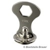 Bootsteile Brauer Loxx® Bottom Button for Fabrics Large 20 mm