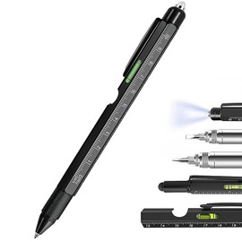 9-in-1 Multi Tool Pen Set - Perfect Gifts for Men, Ideal for Christmas, Birthdays & Secret Santa - Gadgets for Dad, Stocking Fillers & Unique Gifts for Men Who Have Everything!