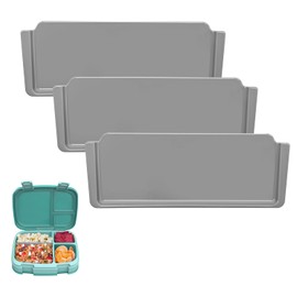 3 Pack Replacement Insert Dividers Compatible with Bentgo Fresh Lunch Boxes, Friction-Fit Lunch Box Divider Inserts for Lost or Missing Dividers, Reusable Food Separators