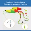 NGOFF-Catfish Bait Strange Cat Fish Rig -Catfish Rattle Floater Catfish
