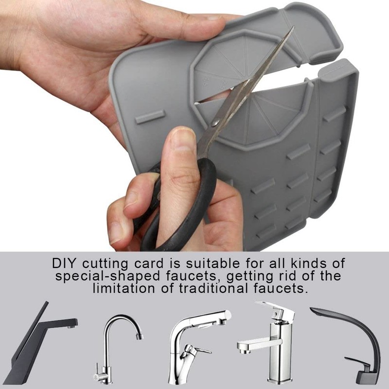 Splash Catcher Guard and Soap Sponge Holder, Splash-proof Water Absorbent