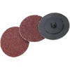 25 Pcs 2" Sanding Discs Quick Change Roll Lock Sandpaper
