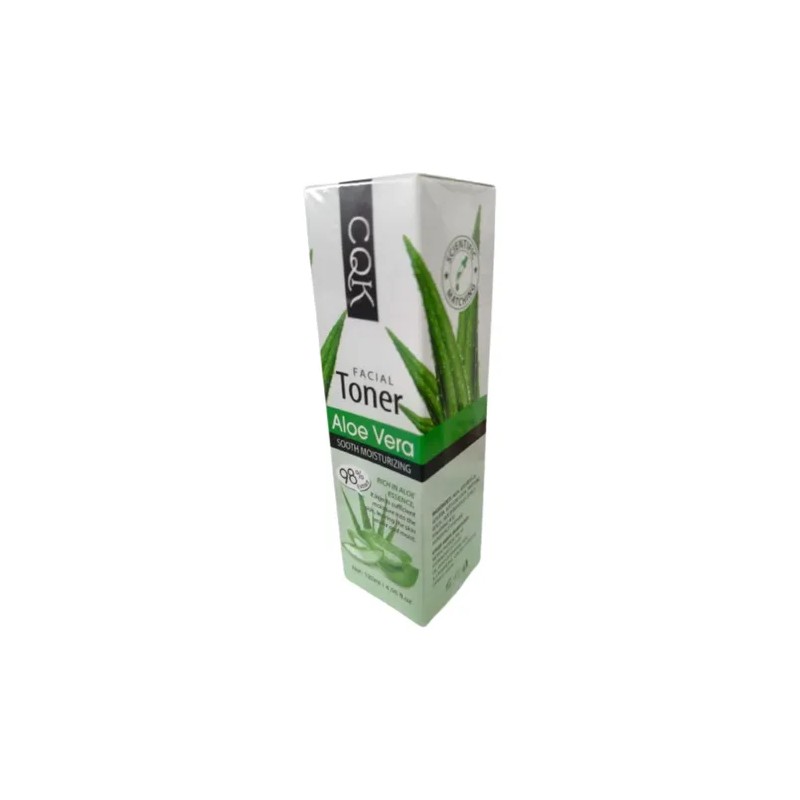 Tónico Facial Hidratante Y Suaviza Cqk Aloe Vera 120ml